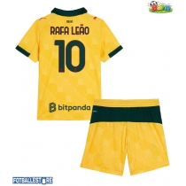 AC Milan Rafael Leao #10 Tredjedraktsett Barn 2025-26 Kortermet (+ Korte bukser)